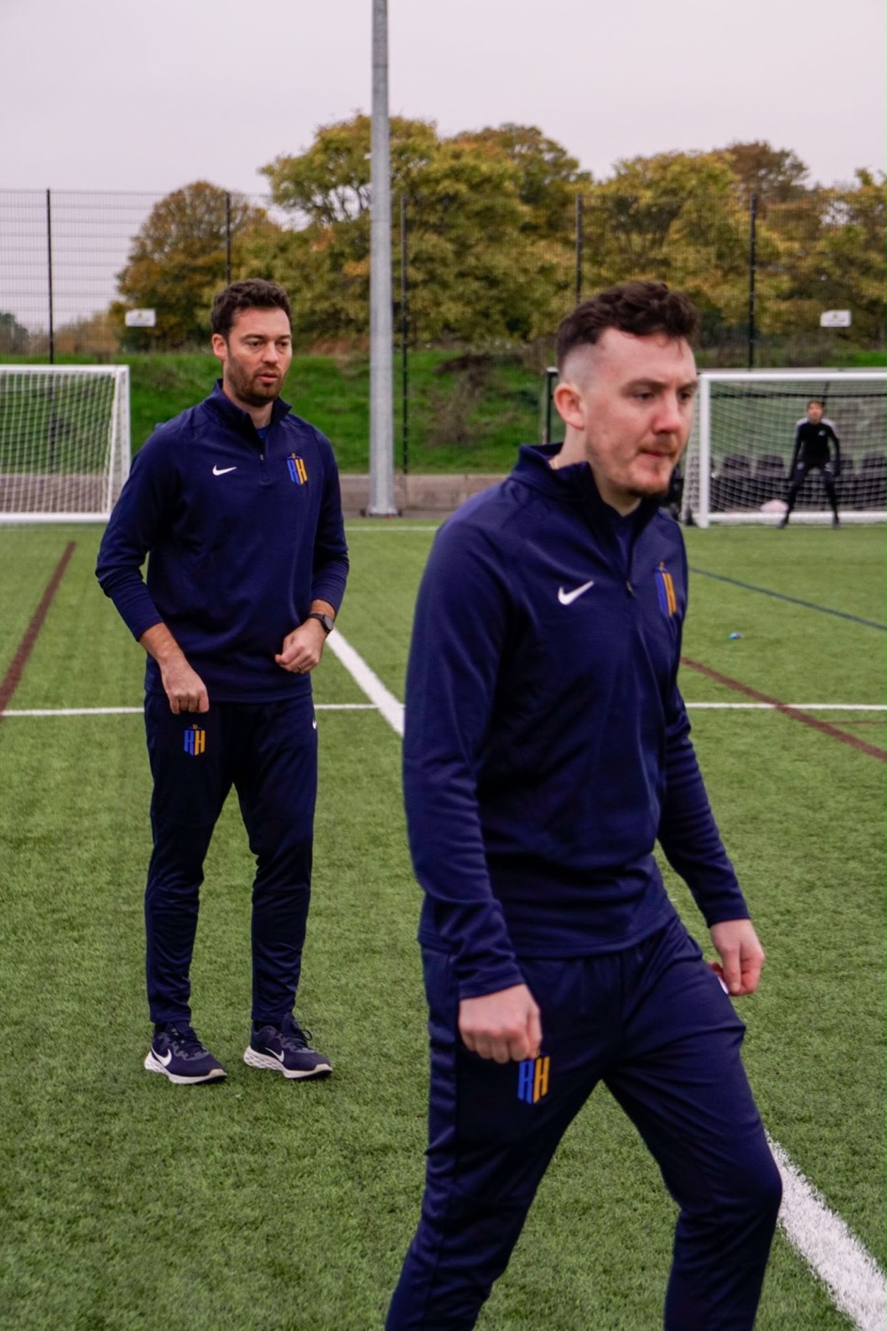Richard and Harry working a session together